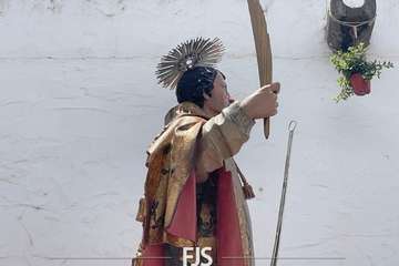 Telde rinde tributo a San Lorenzo en la capital grancanaria/Francisco Javier Santana.